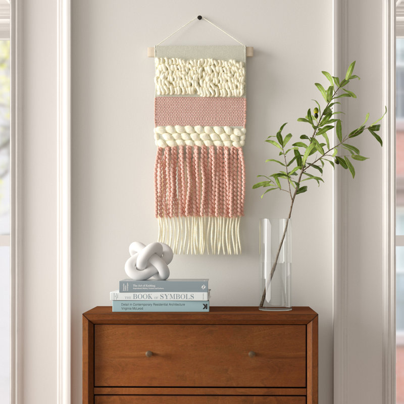 Foundstone Cotton Wall Hanging with Hanging Accessories Included
